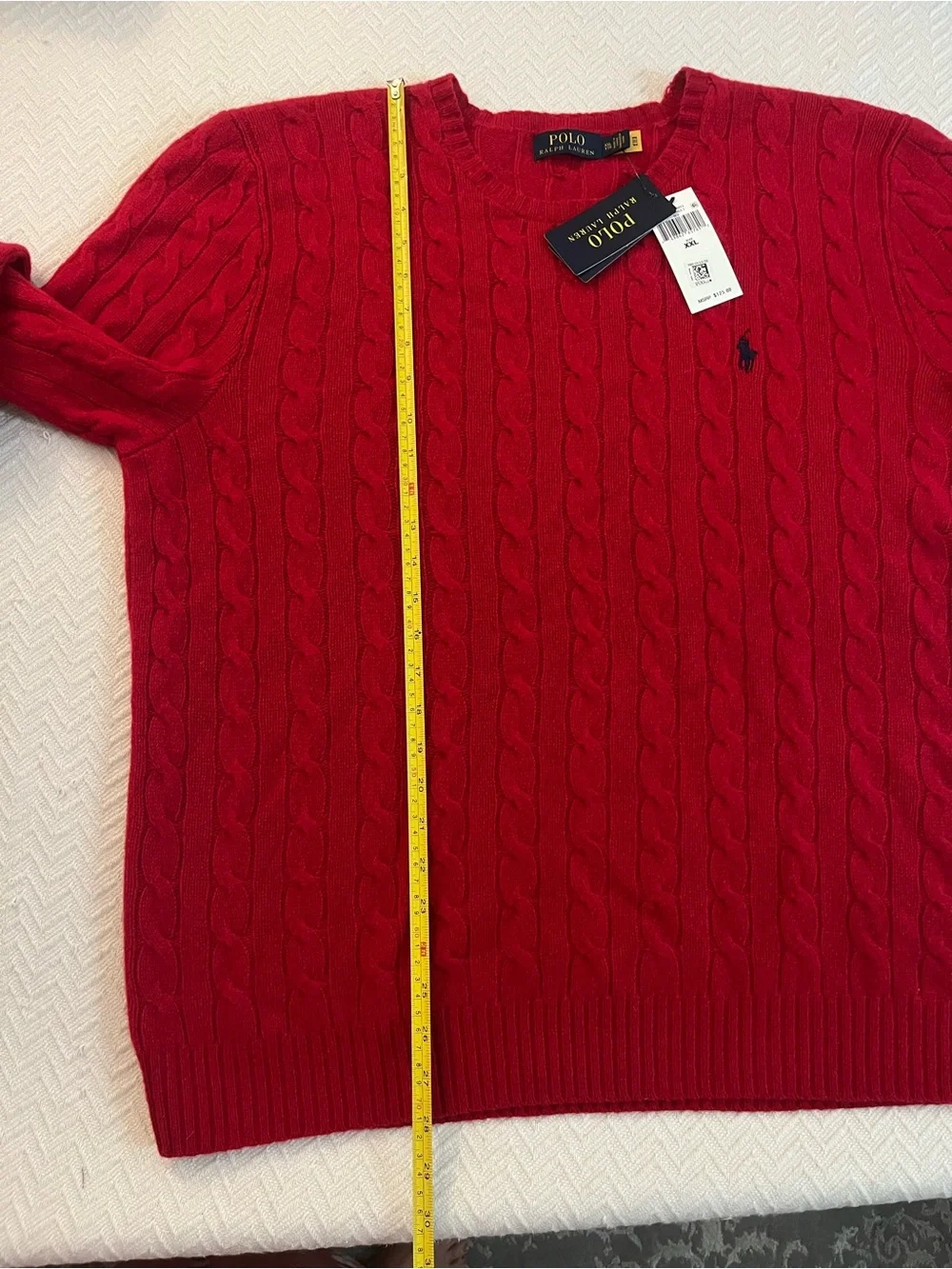 Polo Ralph Lauren Cable-Knit Wool-Cashmere Sweater